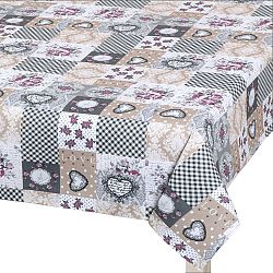 Bellatex Ubrus DITA Patchwork love, 120 x 140 cm