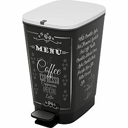 Koš na odpad Chic Bin L - Coffee Menu, 50L