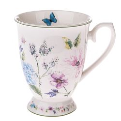 Porcelánový hrnek Flower Garden, 300 ml