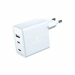 SWISSTEN Adaptér GaN 70W pro iPhone 2xUSB-C + 1xUSB