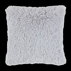 Dekorační Polštář Fluffy, 45/45cm, Stříbrná